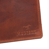 Skórzany Portfel Męski Mustang Udine Wallet Cognac 06.101831